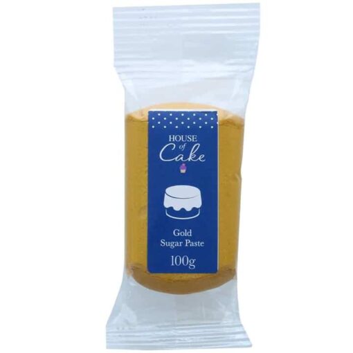 House of Cake Metallic Sugar Paste 100g – 2 Colours - Image 2